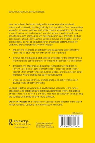 Designing Better Schools for Culturally and Linguistically Diverse Children: A Science of Performance Model for Research