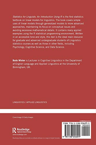 Statistics for Linguists: An Introduction Using R