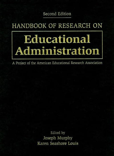 Handbook of Research on Educational Administration