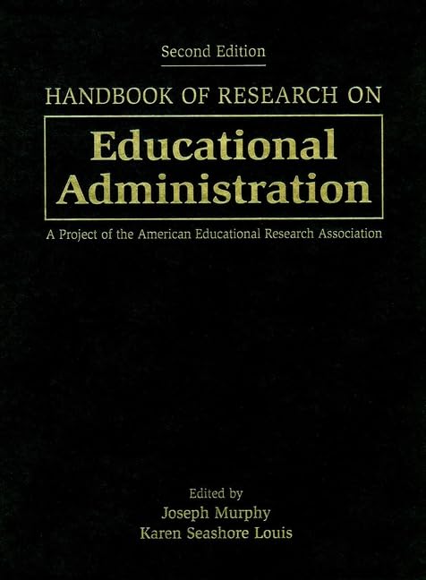 Handbook of Research on Educational Administration