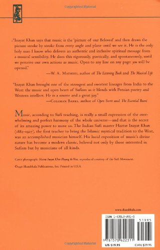 The Mysticism of Sound and Music: The Sufi Teaching of Hazrat Inayat Khan (Shambhala Dragon Editions)