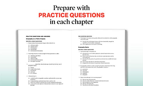 AP Human Geography Premium: With 4 Practice Tests (Barron's Test Prep)