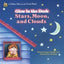 Stars, Moon, Clouds (Golden Glow in the Dark Book)