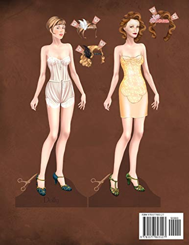 Dollys and Friends Originals 1920s Paper Dolls: Roaring Twenties Vintage Fashion Paper Doll Collection (Dollys and Friends ORIGINALS Paper Dolls)