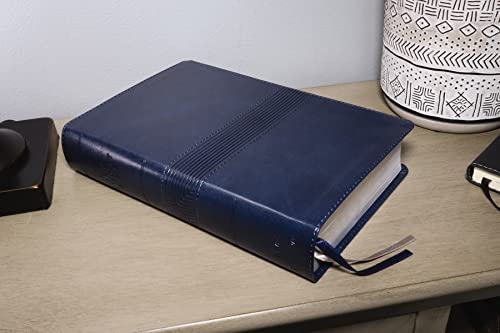 NIV, Student Bible, Personal Size, Leathersoft, Navy, Comfort Print