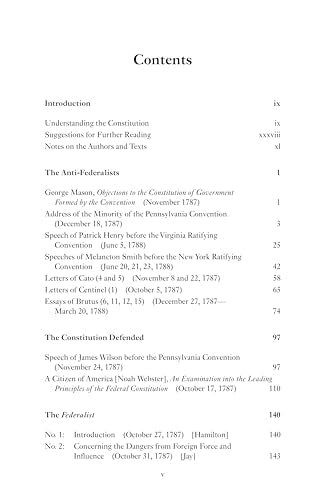 The Essential Federalist and Anti-Federalist Papers (Hackett Classics)