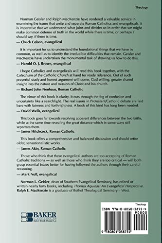 Roman Catholics and Evangelicals: Agreements and Differences