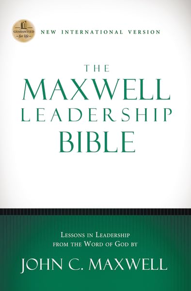 NIV, The Maxwell Leadership Bible, Hardcover