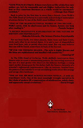 Fifth Head Of Cerberus — back cover