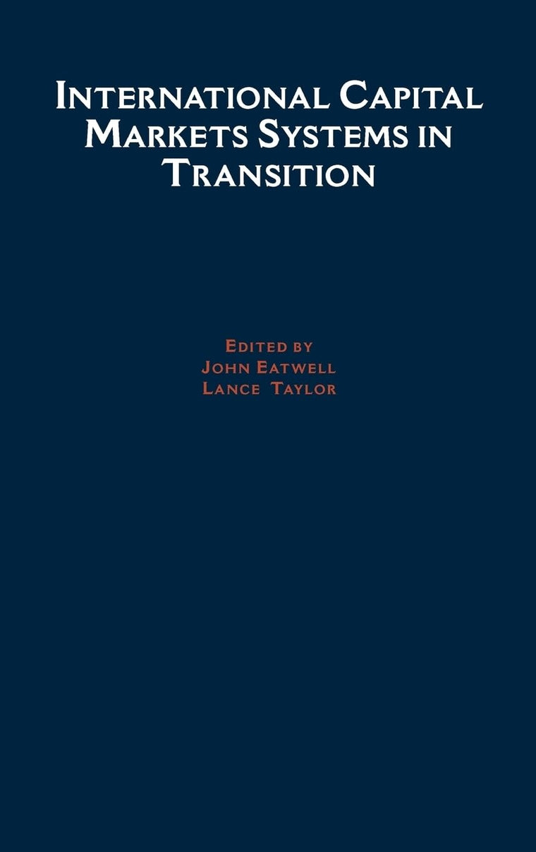 International Capital Markets: Systems In Transition