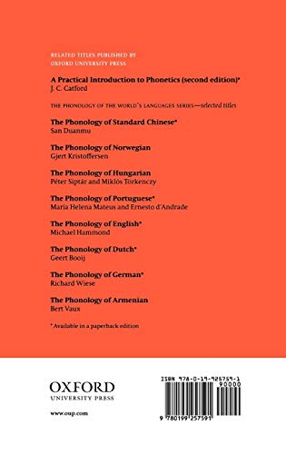 The Phonology and Morphology of Arabic (The ^APhonology of the World's Languages)