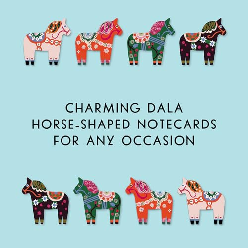 Chronicle Books Dala Horse Notecards