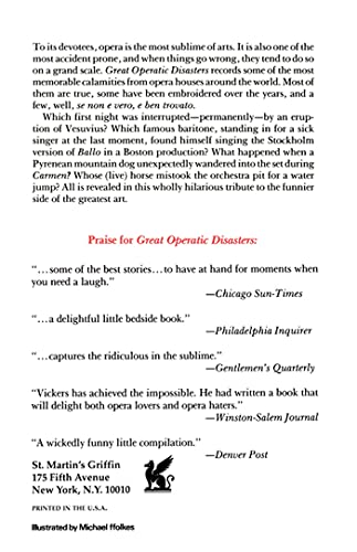 Great Operatic Disasters