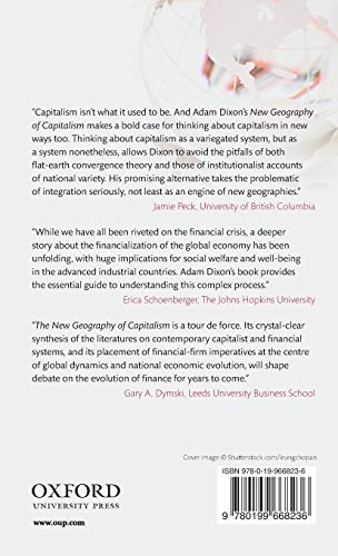 The New Geography of Capitalism: Firms, Finance, and Society