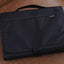 Tri-Fold Bible Cover, Bible Study Organizer, Secure Closure, Nylon, Black, XXL