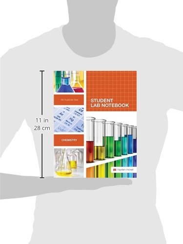 Student Lab Notebook: Top Bound 100 Carbonless Duplicate Sets