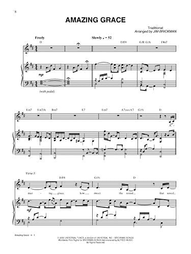 Jim Brickman -- Faith and Songs of Inspiration, Vol 4: Piano/Vocal/Chords (The Essential Jim Brickman, Vol. 4)