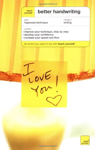 Teach Yourself Better Handwriting