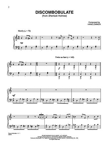 Discombobulate (from the motion picture Sherlock Holmes): Piano Solo, Sheet (Original Sheet Music Edition)