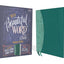 NIV, Beautiful Word Bible, Updated Edition, Peel/Stick Bible Tabs, Leathersoft, Teal, Red Letter, Comfort Print: 600+ Full-Color Illustrated Verses