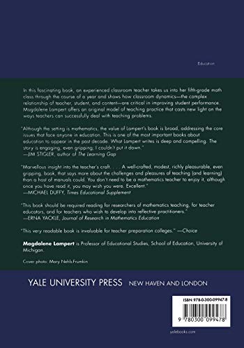 Teaching Problems and the Problems of Teaching — back cover