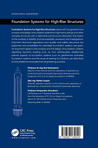 Foundation Systems for High-Rise Structures