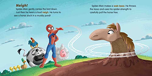 Marvel Beginnings: Spider Man Goes to the Farm by Behling, S