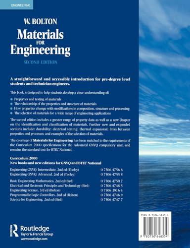 Materials for Engineering