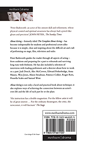 About Acting (Performance Books)