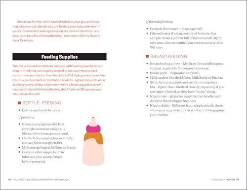 The First-Time Mom's Pregnancy Handbook: A Week-by-Week Guide from Conception through Baby's First 3 Months (First-Time Mom's Handbook)