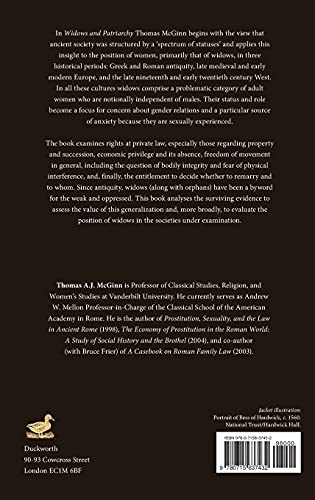 Widows and Patriarchy: Ancient and Modern
