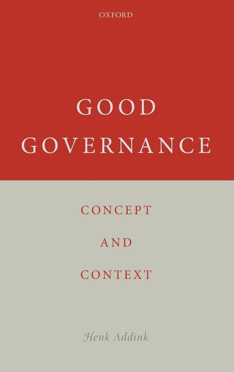 Good Governance: Concept and Context