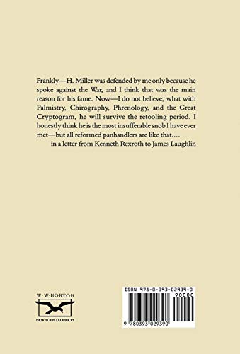 Kenneth Rexroth and James Laughlin: Selected Letters