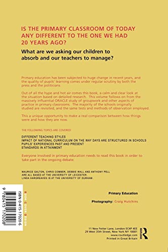 Inside the Primary Classroom: 20 Years On