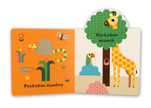 Peekaboo: Lion: (An Interactive Board Book for Babies & Toddlers with Mirror & Sliders to Push, Pull, or Turn. Cute Jungle Animal Artwork Includes a Giraffe, Monkey, & More) (Peekaboo You)