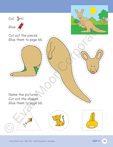 Skill Sharpeners: Reading, Grade Prek Workbook