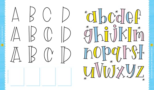 Trust Me, You Can Letter: The Super-Cute, Can?t-Fail, Totally Awesome Lettering Book for Kids of All Ages