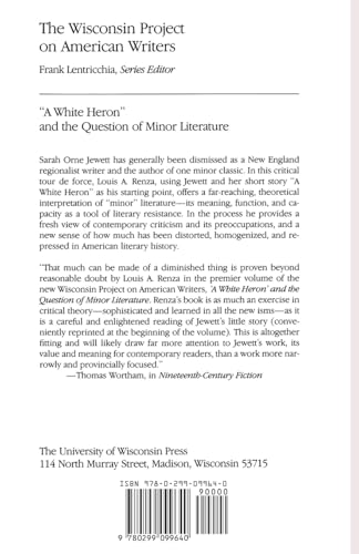 White Heron (Wisconsin Project on American Writers)
