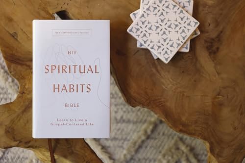 NIV, Spiritual Habits Bible, Hardcover, Red Letter, Comfort Print: Learn to Live a Gospel-Centered Life