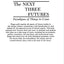 The Next Three Futures