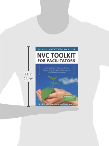 Nonviolent Communication (NVC) Toolkit for Facilitators: Interactive Activities and Awareness Exercises Based on 18 Key Concepts for the Development of NVC Skills and Consciousness — back cover