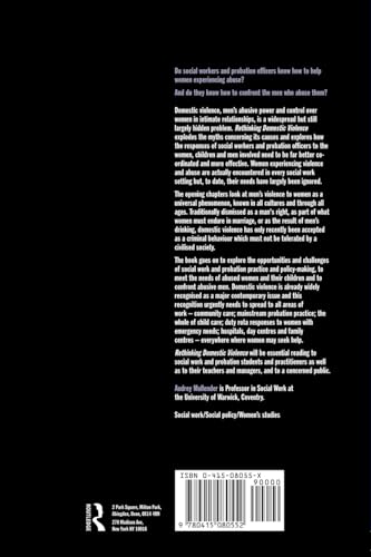 Rethinking Domestic Violence: The Social Work and Probation Response