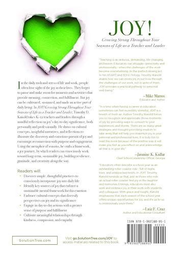 JOY!: Growing Strong Throughout Your Seasons of Life as a Teacher and Leader (Write your personal joy story.)
