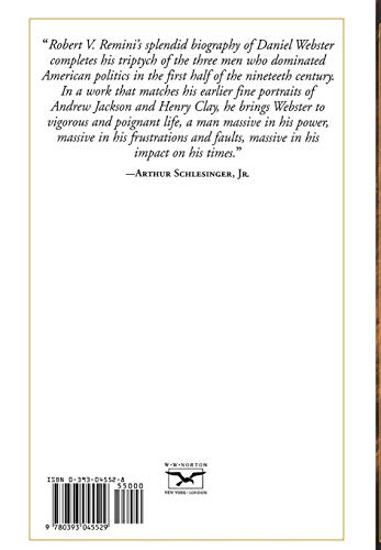 Daniel Webster: The Man and His Time by Remini, Robert V.