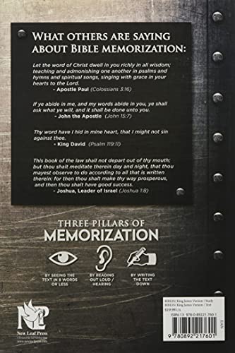 Memorization Study Bible, The