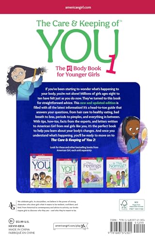 The Care and Keeping of You 1: The Body Book for Younger Gir