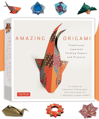 Amazing Origami Kit: Traditional Japanese Folding Papers by Miakarts