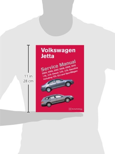 Volkswagen Jetta Service Manual: 2005, 2006, 2007, 2008, 2009, 2010: 1.9L, 2.0L Diesel, 2.0L, 2.5L Gasoline Including TDI, GLI and SportWagen