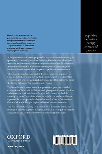 The Treatment of Obsessions (Cognitive Behaviour Therapy: Sc