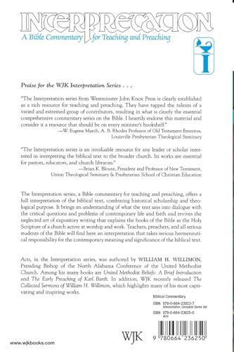 Acts: Interpretation: A Bible Commentary for Teaching and Preaching